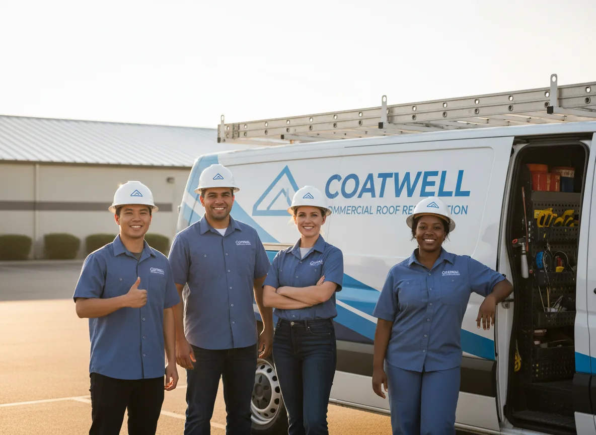 Commercial roof coating company in Creston, WA
